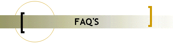 FAQ'S